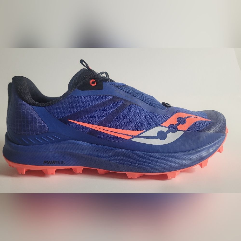 COPY - NWOB Men's 9 Saucony Peregrine 12 ST Trail Running Shoe Blue / Women's 1…